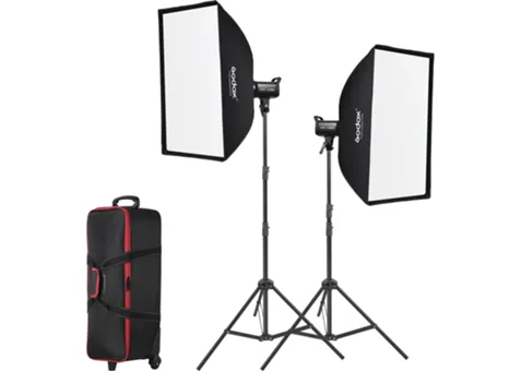 Фото: Godox SL100Bi-K2 LED Softbox Kit