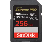 Фото: SanDisk SDXC 256GB Extreme Pro UHS-II U3 V60 R280/W150 (SDSDXEP-256G-GN4IN)