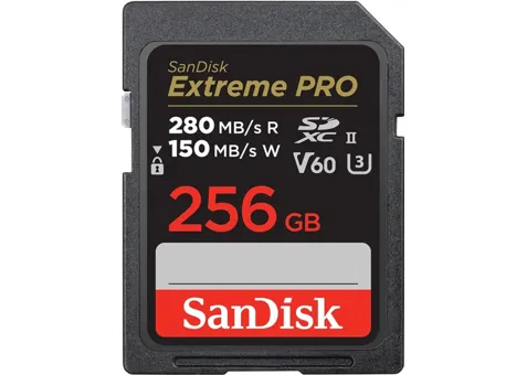 Фото: SanDisk SDXC 256GB Extreme Pro UHS-II U3 V60 R280/W150 (SDSDXEP-256G-GN4IN)