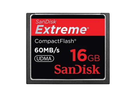 Фото: SanDisk CF 16 Gb Extreme (60Mb/s) SDCFX-016G-X46
