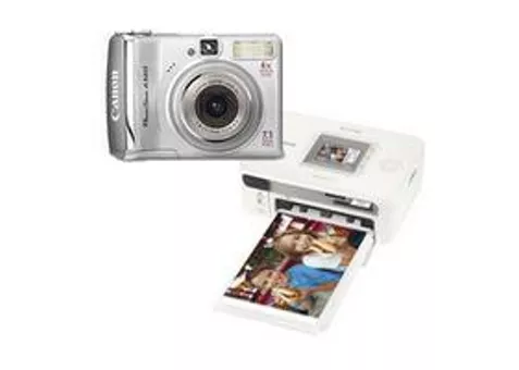 Фото: Canon PowerShot A560+принтер CP740