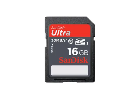 Фото: SanDisk SDHC 16 Gb Ultra (30 Mb/s) SDSDU-016G-U46