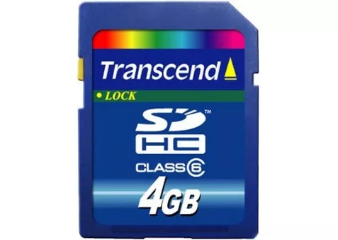 Фото: Transcend SDHC Card 4 GB CL6