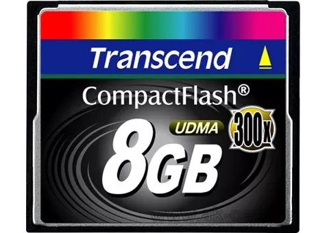 Фото: Transcend CF 8 GB (x300)