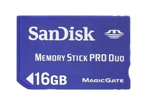Фото: SanDisk Memory Stick Pro Duo 16 Gb