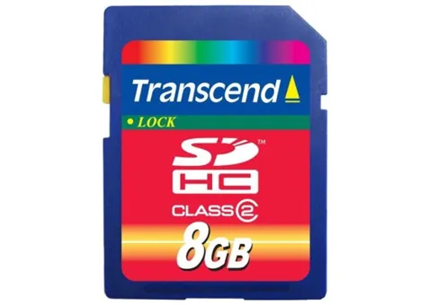 Фото: Transcend SDHC Card 8 GB CL2