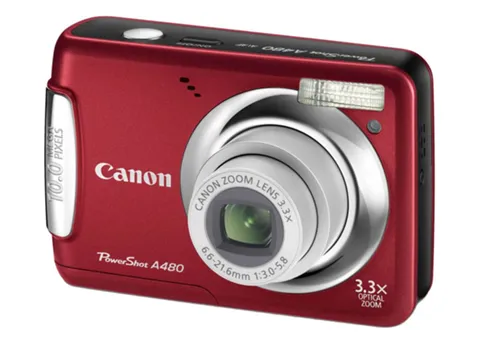 Фото: Canon PowerShot A480 Red