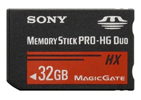 Фото: Sony MSHX32G-VEGAS (Mem. Stick HD Duo Pro)