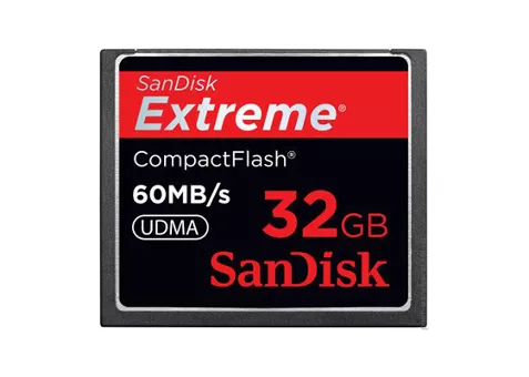 Фото: SanDisk CF 32 Gb Extreme (60Mb/s) SDCFX-032G-X46
