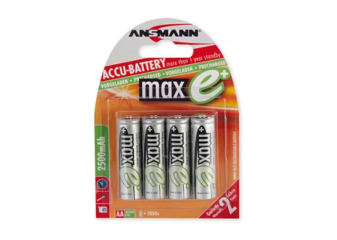Фото: Ansmann 2500 mah maxE (1шт)