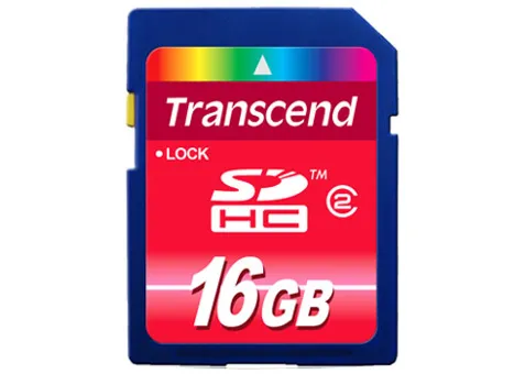 Фото: Transcend SDHC Card 16 GB CL2