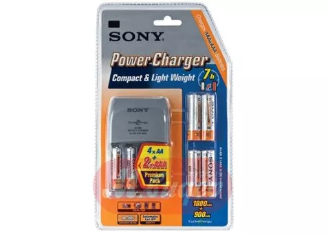 Фото: Sony Power Charger+4AA 1800 mah +2AAA 900 BCG34HLD42L