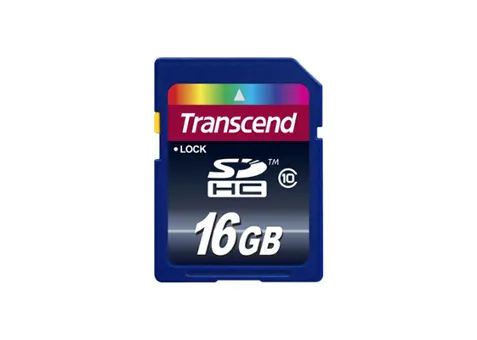 Фото: Transcend SDHC Card 16 GB CL10 (TS16GSDHC10)