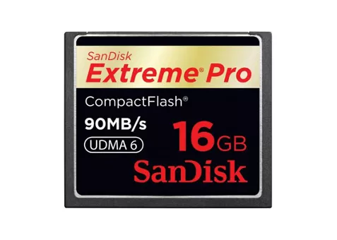 Фото: SanDisk CF 16 Gb Extreme Pro (90Mb/s) SDCFXP-016G-X46