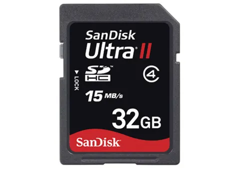 Фото: SanDisk SDHC card 32Gb Ultra