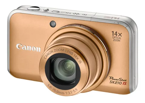 Фото: Canon PowerShot SX210 IS Gold