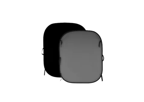 Фото: Lastolite Фон двухсторонний складной Black/Mid Grey 1,5x1,8m (56GB)
