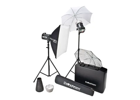 Фото: Elinchrom STYLE 300 RX (вспышка-2, рефлектор -2, тубус -1,софт -1, синхрокабель -1, кофр жесткий -1)