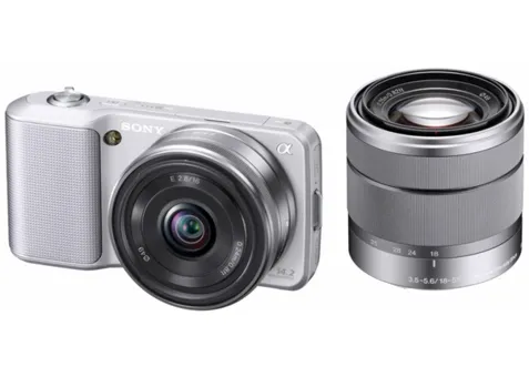 Фото: Sony NEX-3 Kit 16mm+18-55mm Silver гарантия производителя