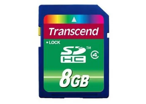 Фото: Transcend SDHC Card 8 GB CL4