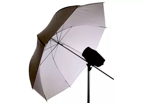 Фото: Falcon Зонт UR-48WB1 Black/Shining White (122см)