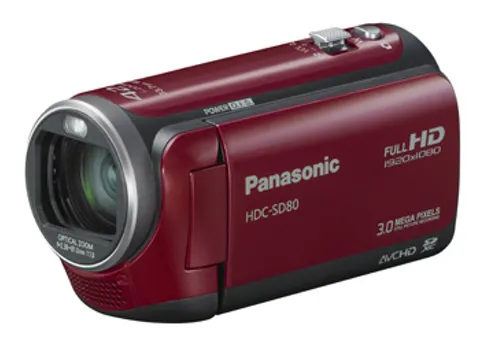 Фото: Panasonic HDC-SD80 Red