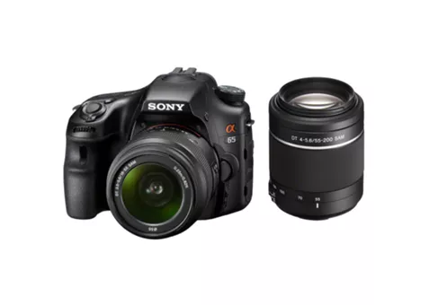 Фото: Sony A65 Kit 18-55+55-200 гарантия производителя