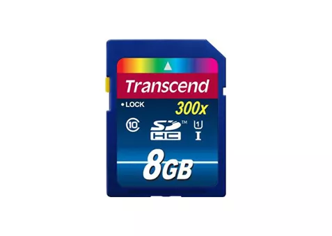 Фото: Transcend SDHC Card 8 GB UHS-1 Premium (TS8GSDU1)